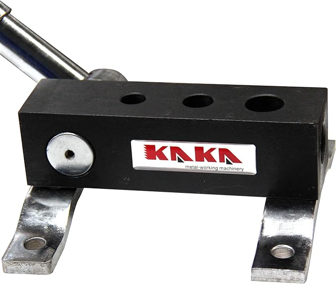 KAKA INDUSTRIAL Pipe and Tube Notcher Manual for 1/4 in, 3/8 in, 1/2 in Inside Diameter, 90 Degree High Precision Light Weight RA-1