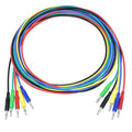 5 Colors 4mm Banana Plug Male to Male Test Leads 14AWG Heavy Duty Jumper Wires Silicone Soft Test Cable for Multimeter Electrical Testing 20A 6Ft