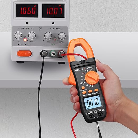 Proster Electrical Tools Set Non Contact Voltage Tester Pen Clamp Meter 6000 Count Electric Circuit Testing Device