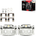 Torchbeam Front Brake Calipers Set for Chevrolet Silverado 1500 2008-2018, GMC Sierra 1500 2008-2018, Chevrolet Tahoe 2008-2020, Front Left and Front Right Calipers Replace # 18P4918A+18P4919A