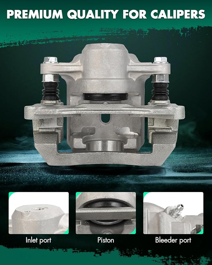 SCITOO 19B3224 Rear Right Disc Brake Caliper Assembly w/Bracket For Subaru For Legacy 2006-2009,For Subaru For Outback 2006-2009