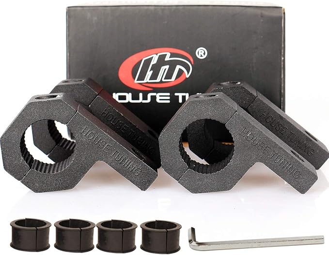4pcs 3/4 inch Light Mount Bracket for 0.75" Tube Clamp 19mm Roll bar Clamp Brackets (Include 4 Clamp)