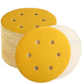 320 Grit Sanding Discs 6 Inch, Hook and Loop Sandpaper for Orbital Sander, Professional for Automotive and Woodworking, 100 Pack