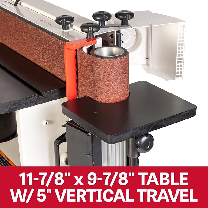 JET Black 6" x 89" Oscillating Edge Sander, 1-3/4 HP, 115/230V 1Ph (Model OES-689-BLK)