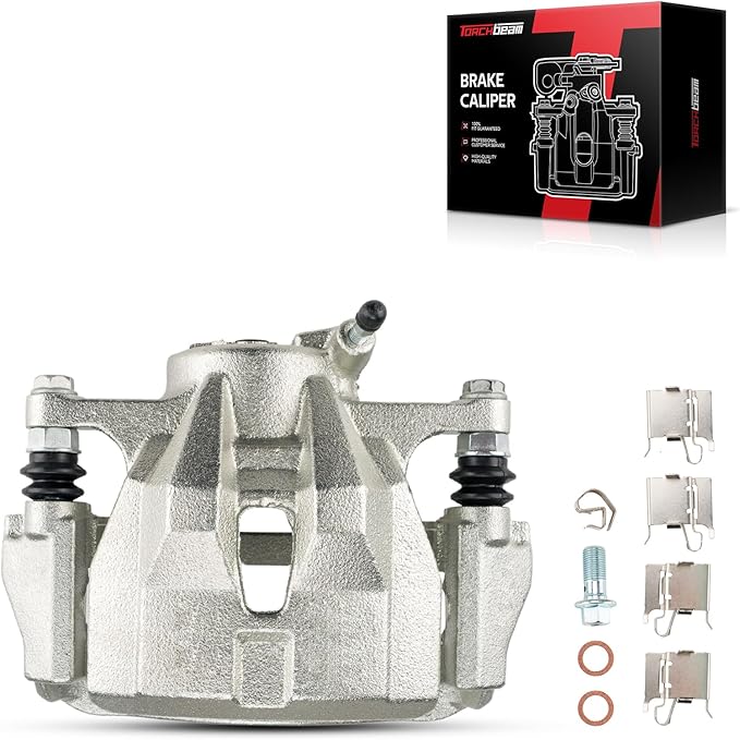 Torchbeam Front Brake Caliper Left for Toyota Corolla 2009-2019, Scion xD 2008-2014, Toyota Matrix 2009-2013, Pontiac Vibe 2009-2010, Front Left Caliper Replace # 19B3434