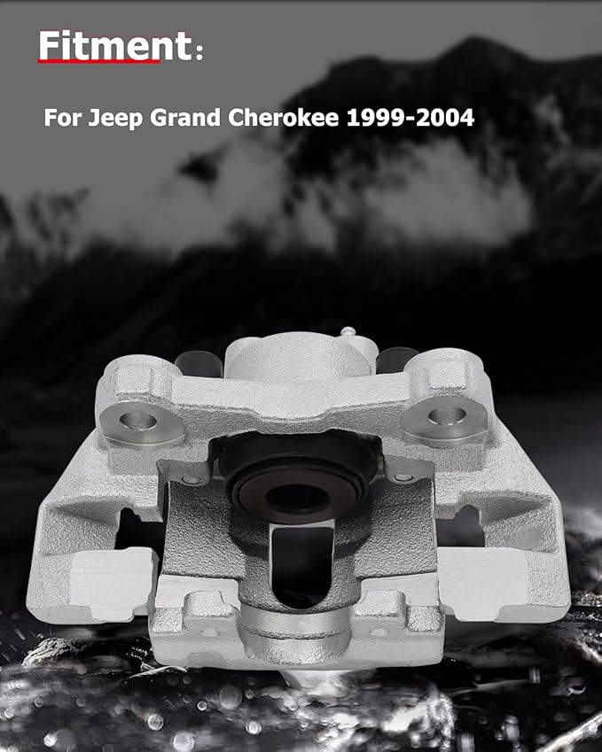 cciyu Rear Right Brake Caliper Assembly w/Bracket 18B4819 1999 2000 2001 2002 2003 2004 For Jeep For Grand Cherokee
