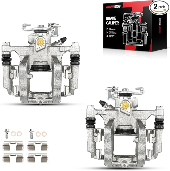 Torchbeam Rear Brake Calipers Set for Chevrolet Cruze 2011-2015, Chevrolet Cruze Limited 2016, Rear Left and Rear Right Calipers Replace # 18B5310+18B5311