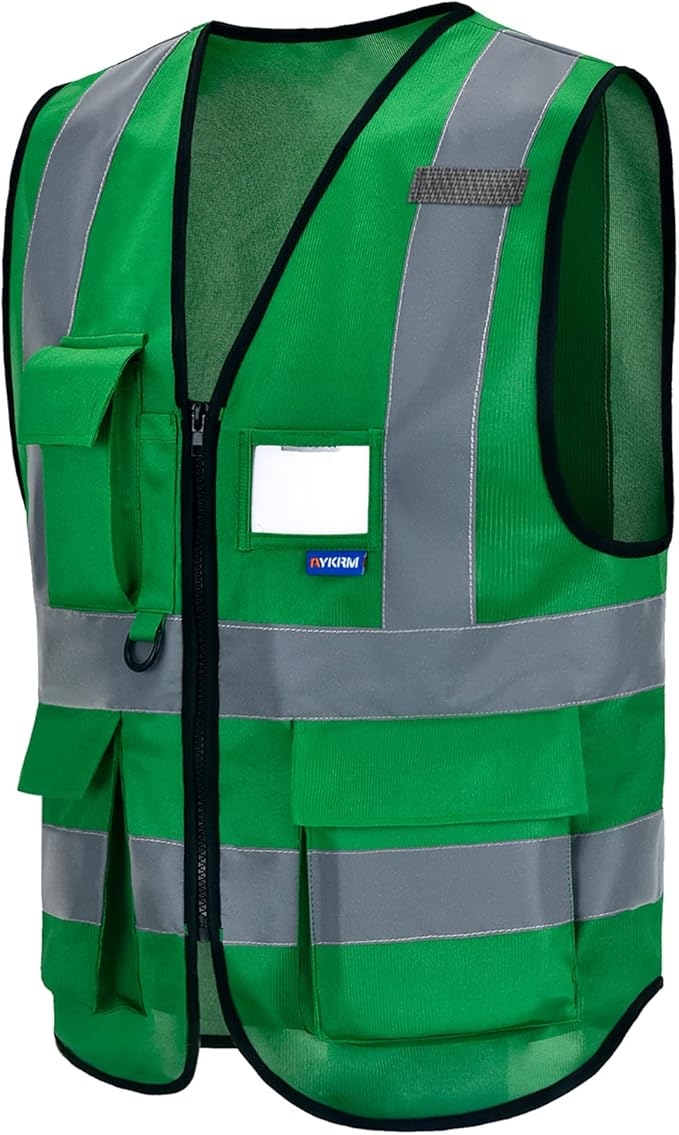 3xl green safety vests reflective