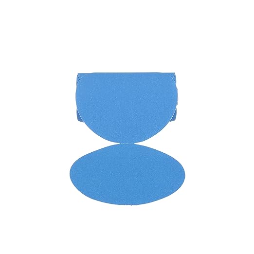 3M Stikit Blue Abrasive Disc Roll, 36202, No Hole, 6 in, 80+ Grade, Pack of 50, Automotive Sanding Discs for Coating Removal, Body Repair, Auto Sanding, Primer Sanding