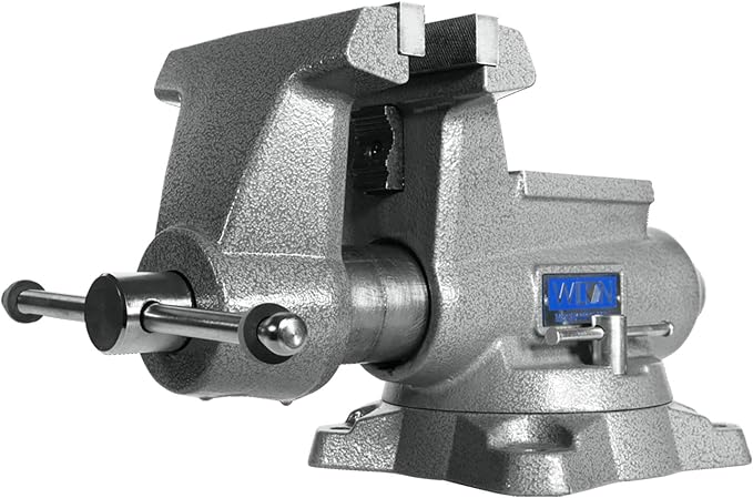 Wilton Mechanics Pro Bench Vise, 6-1/2" Jaw Width, 6" Jaw Opening, 4-3/8" Throat (Model 865M)