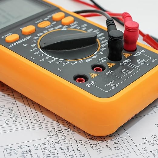 Multimeter Alligator Clips TES Leads,Banana Plug to Alligator Clip Electtical Testing Leads,Banana Plugs fit Most Digital Meters， Multimeter TES Leads Length 40.87 inches (2 Pieces）