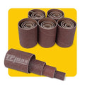 24-Pack Spindle Sanding Sleeves - 80 Grit - 2-Inch Length - Assorted Diameters of 1/2 in, 3/4 in, 1 in, and 1-1/2 inches