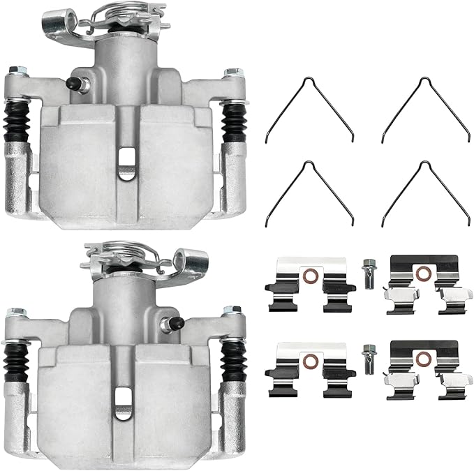 Torchbeam Rear Brake Calipers Set for Dodge 2013-2016 Dart, Rear Left and Rear Right Calipers Replace # 18B5424+18B5425