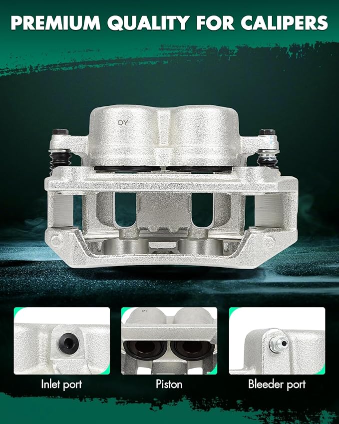 SCITOO 18B4635 Front Left Disc Brake Caliper Assembly w/Bracket For Ford For F-150 1996-2003,For Ford For F-150 Heritage 2004,For Ford For Lobo 1997-1998 2000-2001