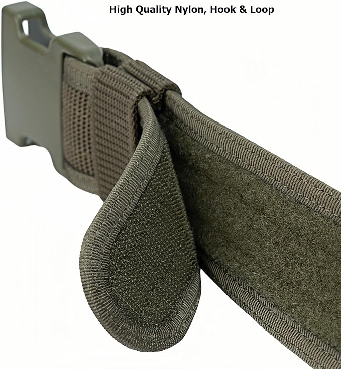 Security EMS EMT Firefighters Work Belt 2" Wide Camping Hiking Utility Tool Belt Airsoft Paintball Gear Holster Belt