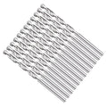 Drill Bit, 9/64" Cutting Diameter, 4241 HSS 118° Cutting Angle Uncoated Bright Versatile Jobber Bits - (Applications: for Drilling Plastic Wood Soft Metal), 12-Pieces