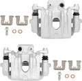 cciyu 19B6271S 19B6270S Rear Left & Right Brake Calipers With Bracket For Kia For Sorento 2014-2018