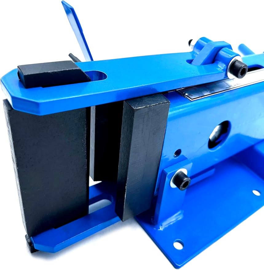 4 in Metal Bender Mild Steel Aluminum 2-1/2 Ton Pressing Force Industrial Style, Up To 3/8" Thick And 4" Wide