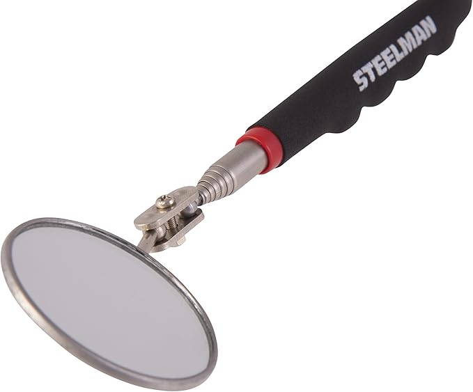 STEELMAN 41819 36-Inch Telescoping 2.25-Inch Round Inspection Mirror