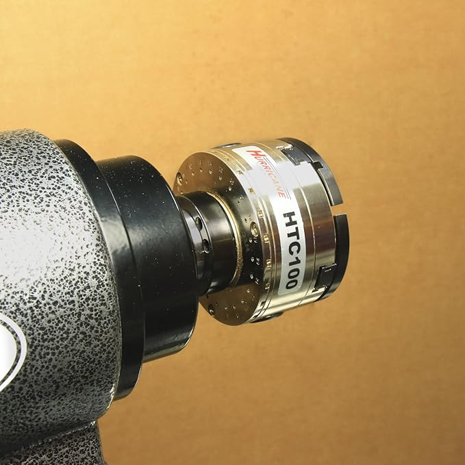 HTC100, 4" Four Jaw Woodturning Chuck Kit, with 1 "x 8 TPI Insert and Dovetail Jaws, for Wood Lathes