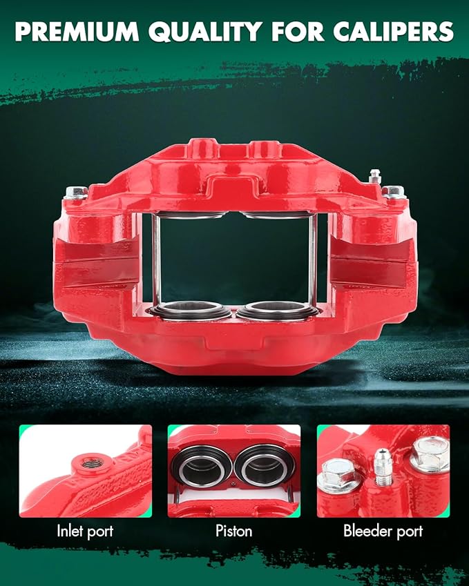 SCITOO Front Left Brake Caliper Without Bracket 19-3275 Compatible For Toyota Sequoia 2008-2013 For Toyota Tundra 2007-2013