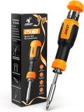 JOREST 25 in 1 Multi Bit Screwdriver Set, Portable Multi Screwdriver Tool All in One, Tool Gifts for Men, Magnetic Screw Driver with Torx Philips Hex Slotted Square, Repair Kit for Bicycle, Toys