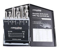 Accusize Industrial Tools U.N.C. 18 Pc H.S.S. Tap and Drill Set, 0001-0040