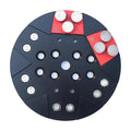 Lavina Grinding Disc Universal 10" Magnetic Adapter Plate, 10 Inch Universal Magnetic Tooling Holder Plate for Edco MK Husky Blastrac Virginia Abrasive Grinder