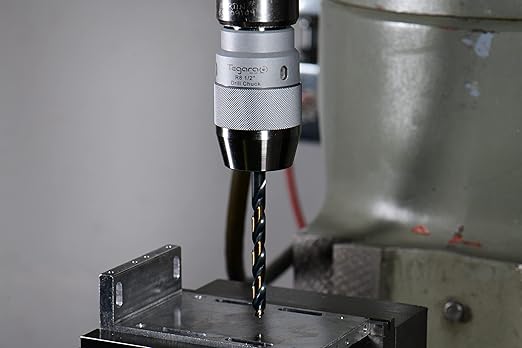 Shars 1/16-3/8" by 64ths + 1/2" 22 Pcs HSS 6542 Jobber Drill Set 135° Point Angle 404-2935 New P)