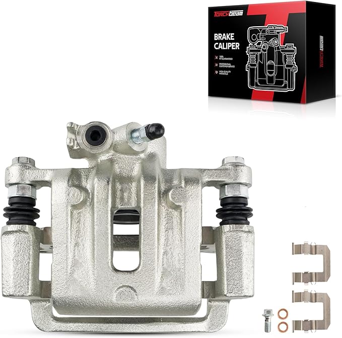 Torchbeam Rear Brake Caliper Left for Chevrolet Equinox 2007-2017, GMC Terrain 2010-2017, Chevrolet Captiva Sport 2012-2015, Saturn Vue 2008-2010, Rear Left Caliper Replace # 18B5040