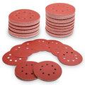 100 PCS 5 Inch Sanding Discs 400 Grit Hook and Loop Adhesive Round Sandpaper for Random Orbital Sander