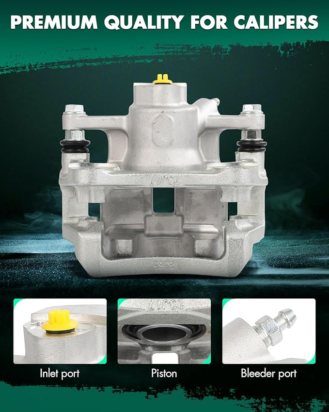 SCITOO Rear Left Brake Caliper With Bracket 19B7081 Compatible For Lexus For RX350 2010-2015,For Lexus For RX450h 2012-2015,For Toyota For Highlander 2014-2019,For Toyota For Sienna 2011-2020