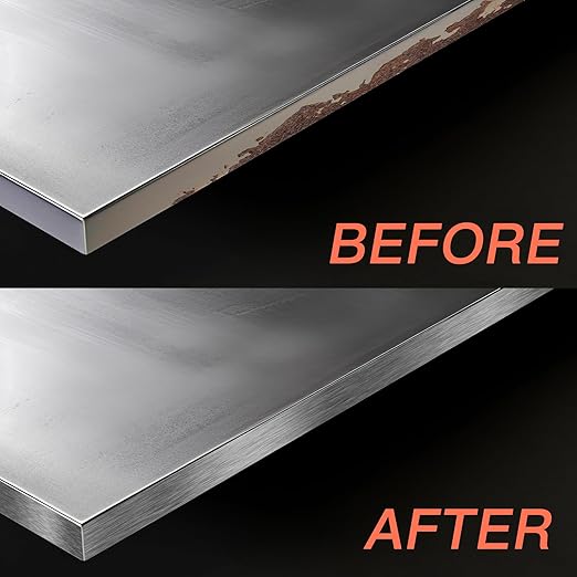 GSCIT Club Grey Silver Edge Banding, 2 Inch x 50ft Aluminum Brushed Edge Banding PVC Edge Trim for Cabinet Repair Furniture