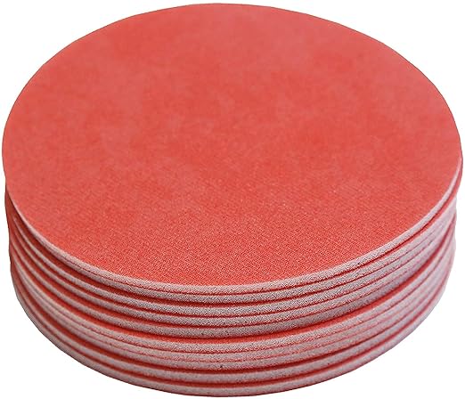 Abrasilk 6 Inch Auto Body Hook and Loop Sanding Discs (3000 Grit, 10 Pack)
