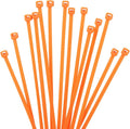 XINGO 1000 PCS 8 inch Cable Zip Ties, 18lb Strength, Small Tie Wraps Self-Locking Nylon Zip Ties for Indoor and Outdoor Use (Orange)