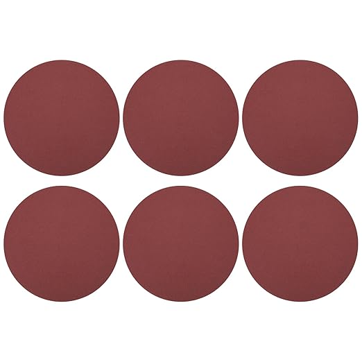 HARFINGTON 15 Pcs 9 Inch Sanding Disc 180 Grit Hook and Loop Sandpaper Random Orbital Sander Pads for Woodworking Automotive Metal Polishing