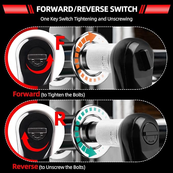 dogtooth Cordless Electric Ratchet Wrench Set, Brushless,Variable Speed Trigger,3/8" 16.8V Power Ratchet Tool Kit With 2 Packs 1500 mAh Batteries and Charger