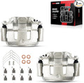 Torchbeam Front Brake Calipers Set for Ford 1999-2004 F-250 Super Duty, Ford 1999-2004 F-350 Super Duty, Ford 2000-2005 Excursion, Front Left and Front Right Calipers Replace # 18B4790+18B4791