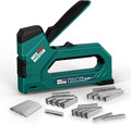 NEU MASTER 6-in-1 Staple Gun, Upholstery Stapler with 4000 Counts Staples, Staple Gun Heavy Duty for Wood, Fixing Material, Decoration DIY, Carpentry, Furniture