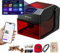 AlgoLaser Laser Engraver Machine: Portable & Smart with 3.5" Touch Screen & AlgoOS System - Hand Drawing/Wireless/SD Card/Offline Engraving - Laser Power 3000mW/Class 1 for Wood, Acrylic, Leather