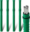 Tandefio 4 Pcs Welding Rod Storage Tube 40 Inch Tig Rod Storage Canisters Welding Electrode Holder Airproof Waterproof Container(Green)