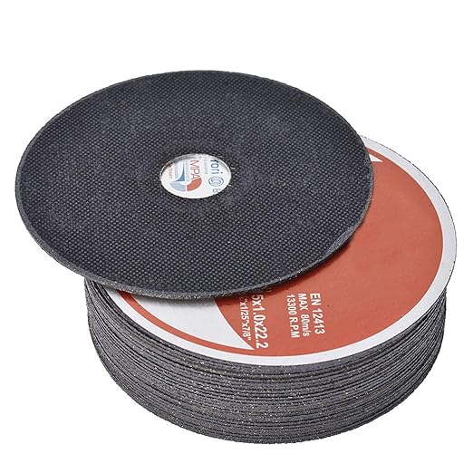 25 Pack 4.5" x.040 x7/8" Cut-Off Wheel - Metal & Stainless Steel Cutting Discs
