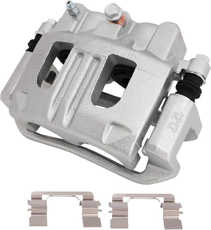 cciyu Front Right Disc Brake Caliper Assembly w/Bracket 18B4951 For Chevy For Equinox 2005-2006,For Pontiac For Torrent 2006,For Saturn For Vue 2004-2007