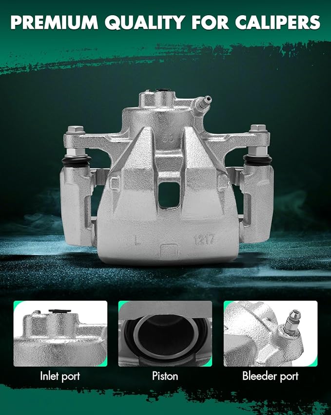 SCITOO 19B3128 Front Left Disc Brake Caliper Assembly w/Bracket For Lexus For ES350 2007-2011 2016-2018,For Toyota For Avalon 2008-2018,For Toyota For Camry 2007-2017