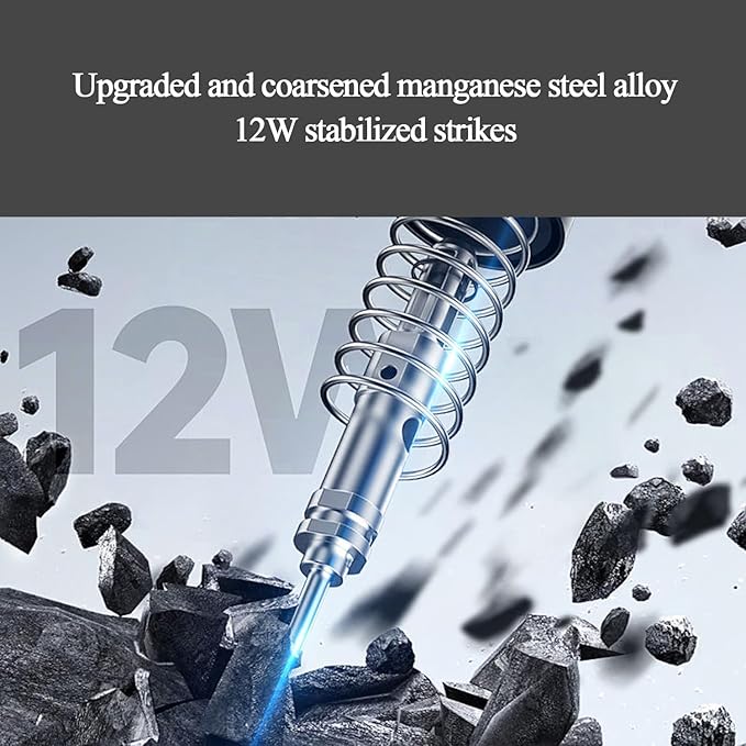 Concrete Nail Gun Kit with 120pcs Nails,5 Speed Adjustable Manual Mini Steel Nail Gun,Portable Nailer Gun, Wood working and Decoration- Built in Air Nailer for Red Brick Walls,Concrete Walls
