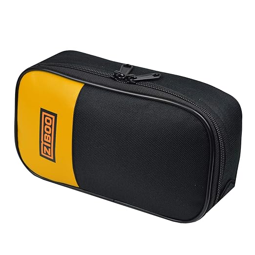 ZIBOO C35 Multimeter Meter Soft Case,Use for Clamp Meter Multimeter Compatible with FLUKE-HIOKI-Testo Sanwa-KYORITSU