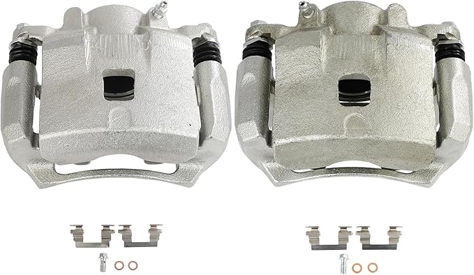 SCITOO Front Brake Calipers With Bracket 18B4906 18B4907 Compatible For Chevrolet For Cobalt 2005-2008,For HHR 2008-2010,For Pontiac For G5 2007-2009,For Pursuit 2006,For Saturn For Ion 2004-2007