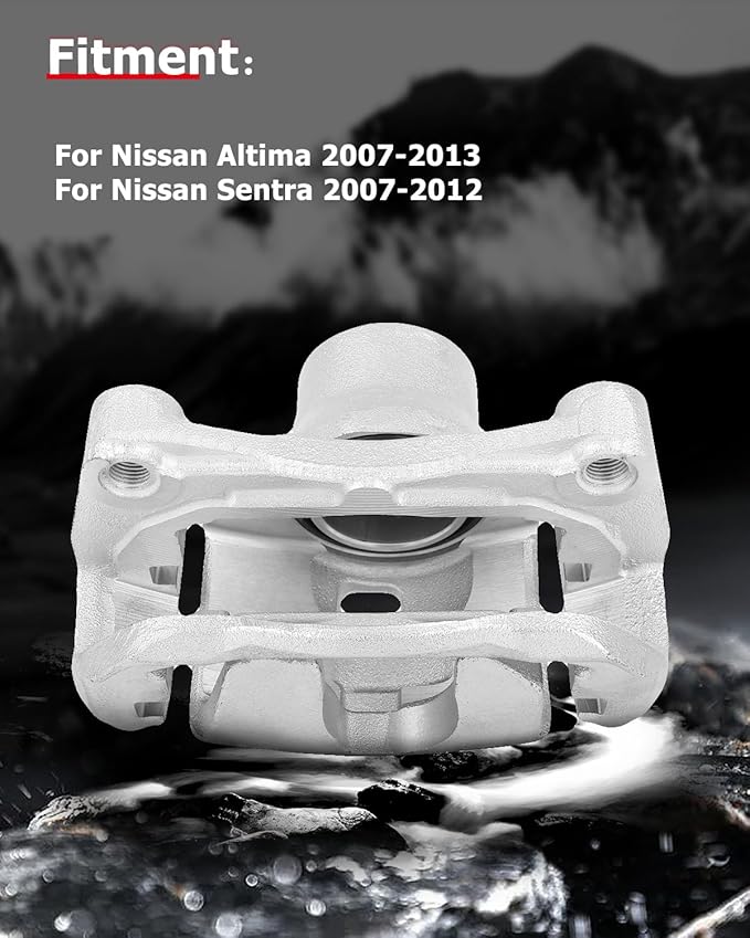 cciyu 19B3308 19B3309 Front Left & Right Brake Calipers With Bracket For Nissan For Altima 2007-2010,For Nissan For Sentra 2007-2010