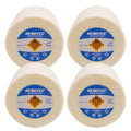 4"x4" Wool Felt Wheel, 4 Pack, Fine Grit, for Polishing and Mirror Polishing of Metal