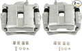 SCITOO 19B3317 19B3316 Front Left & Right Disc Brake Calipers w/Bracket Fit For Mazda For MX-5 2006-2015,For Mazda For MX-5 Miata 2006-2015, Single Piston